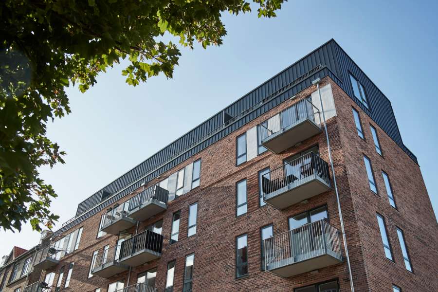 Astronomische Aussicht von den Penthauswohnungen auf die Tycho Brahes Alle, Tycho Brahes Alle 35, DK-2300 KBH